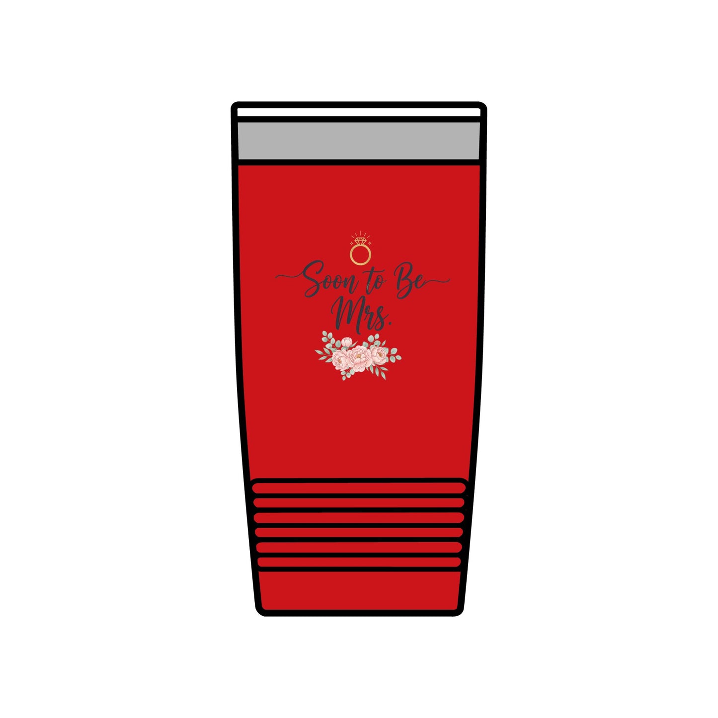 Soon to Be Mrs. 20oz Insulated Tumbler — Bridal Bachelorette Gift