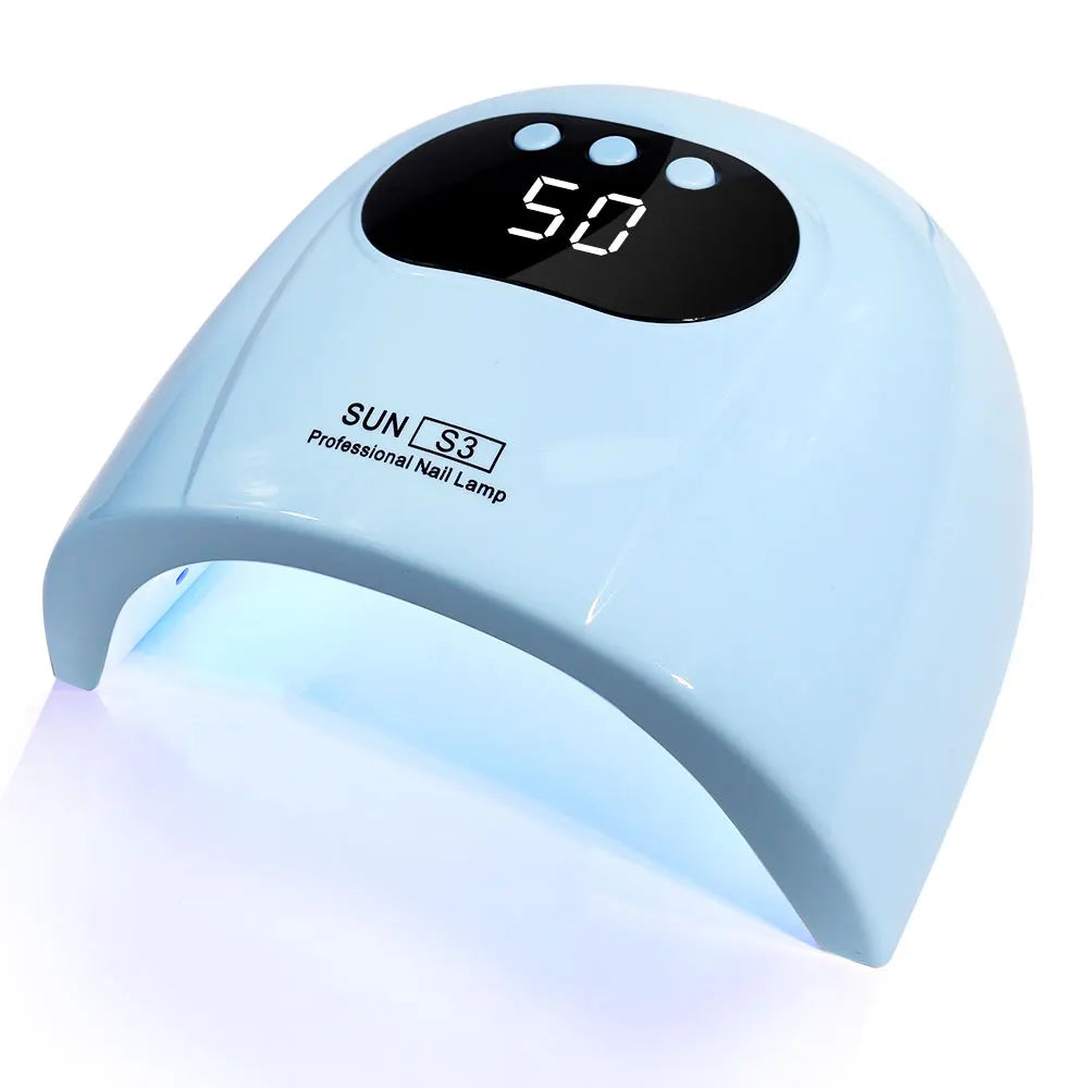 24/6 LED UV Lamp for Nails Gel Polish Drying With LED Display And Motion Sensing Professional Manicure Lamp Dryer Home Use Tool - Merit Sell