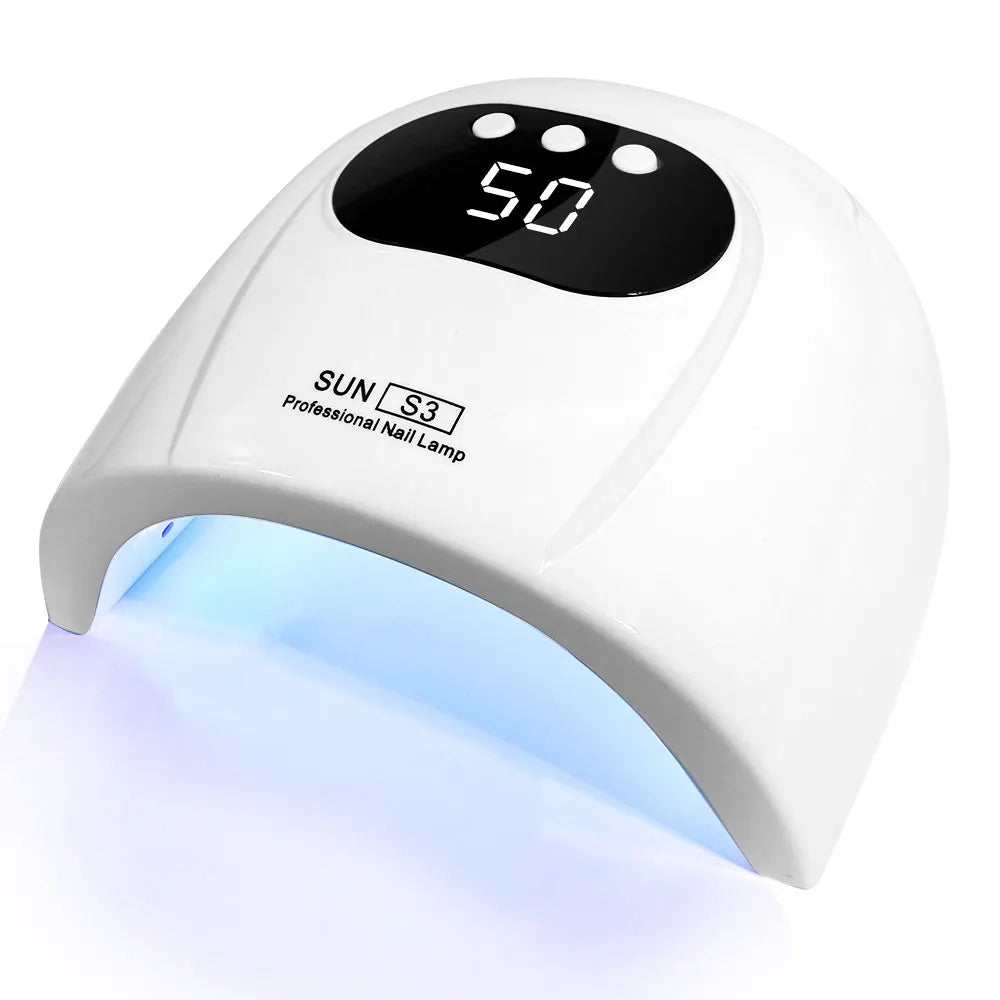 24/6 LED UV Lamp for Nails Gel Polish Drying With LED Display And Motion Sensing Professional Manicure Lamp Dryer Home Use Tool - Merit Sell