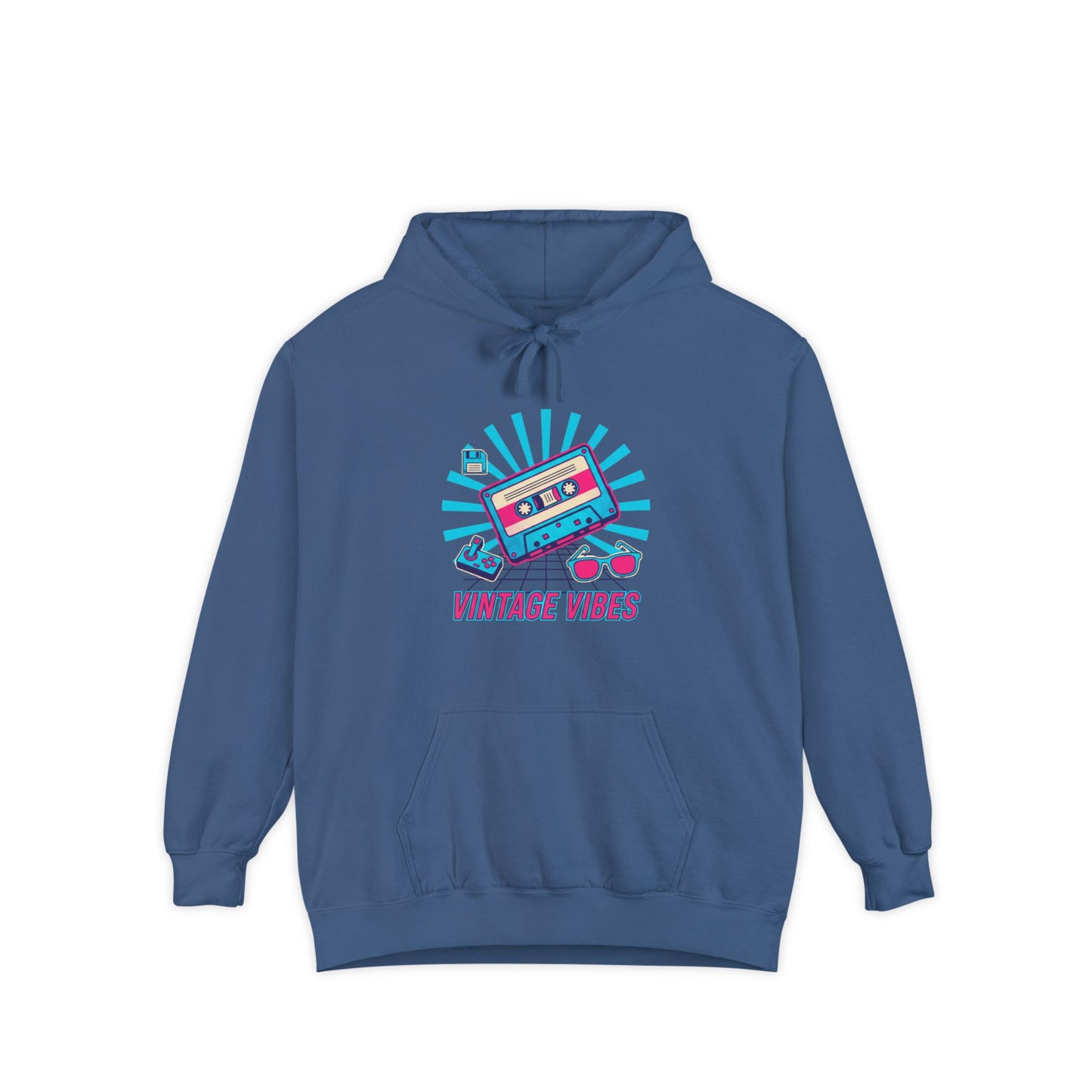 Hoodie — Retro Sunshine "Choose Kind" Graphic