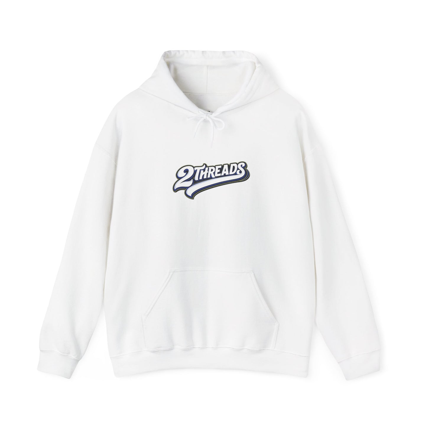 Baseball 2Threads Hoodie — Vintage Sport Logo Pullover - Merit Sell