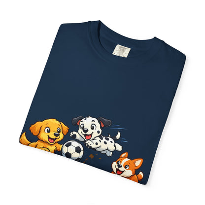 T-Shirt — Playful Paws Soccer Kids Tee