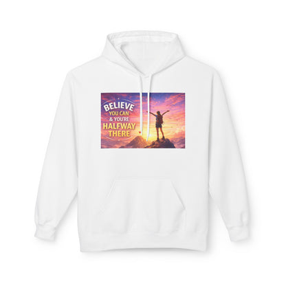 Believe You Can Motivational Hoodie — Inspirational Hiking Quote Sweatshirt