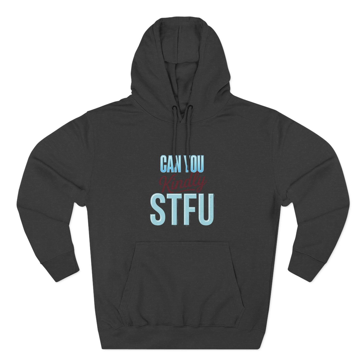 Can You Kindly STFU Hoodie — Funny Football Fan Pullover - Merit Sell