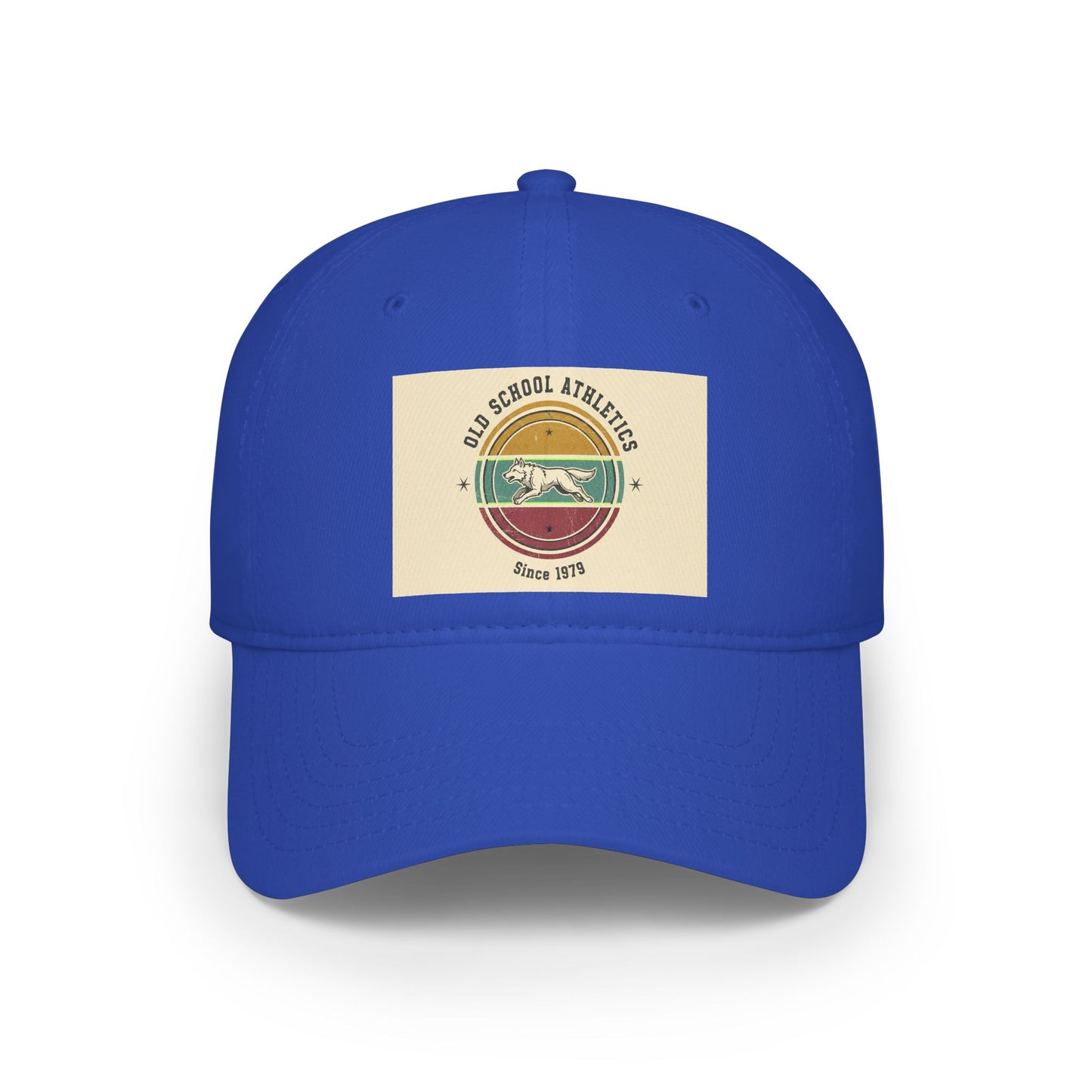 Vintage Surf Patch Baseball Cap – "Golden Coast" Old School Athletics