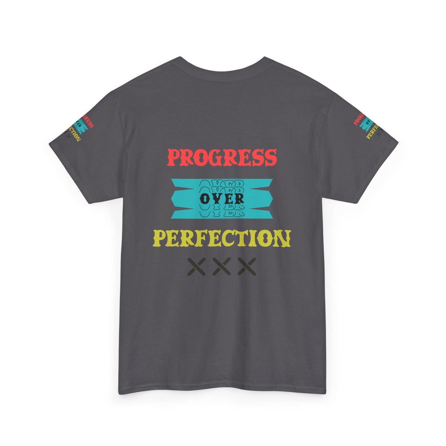 Progress Over Perfection T‑Shirt — Motivational Graphic Tee