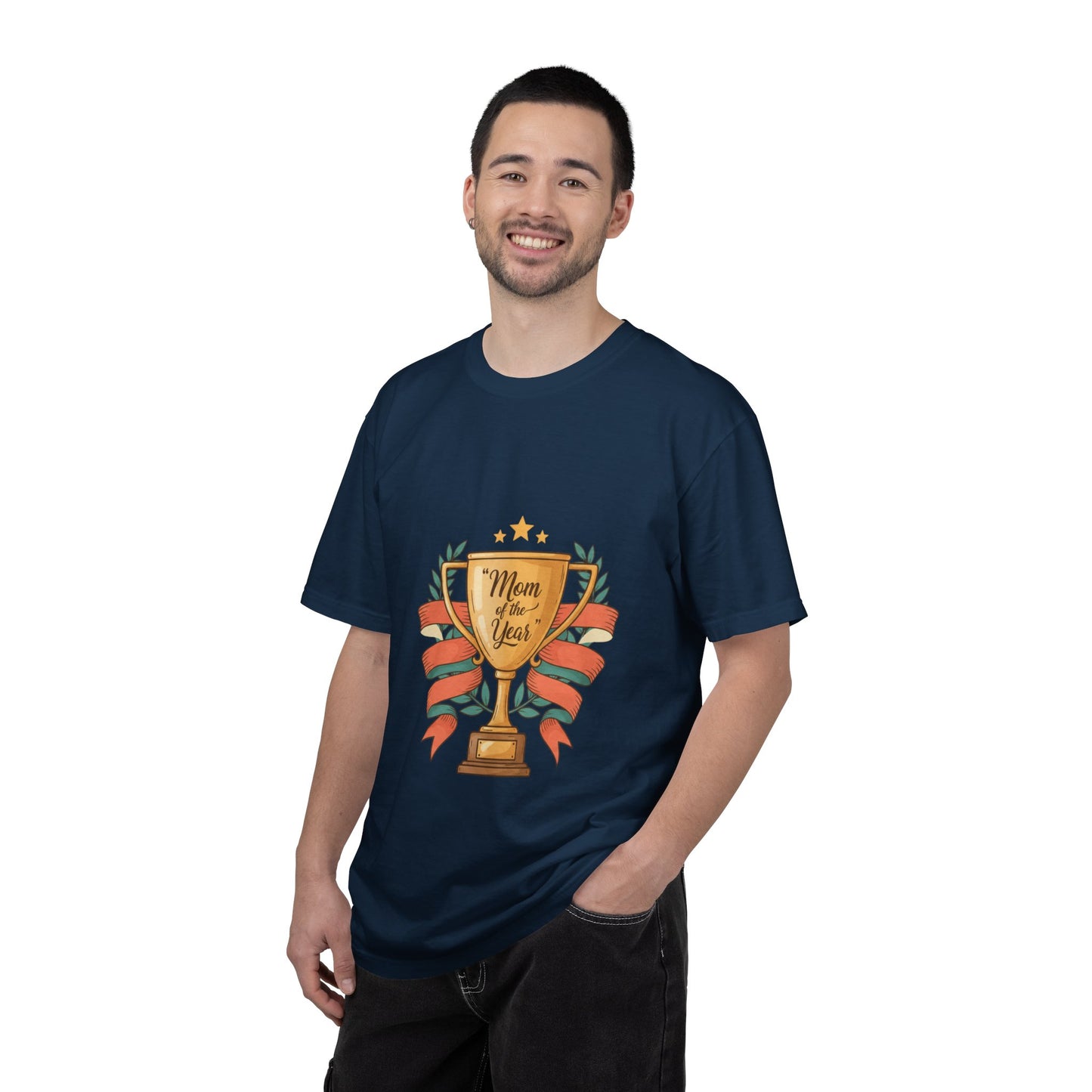 Mom of the Year T-Shirt — Trophy Design Mother's Day Tee