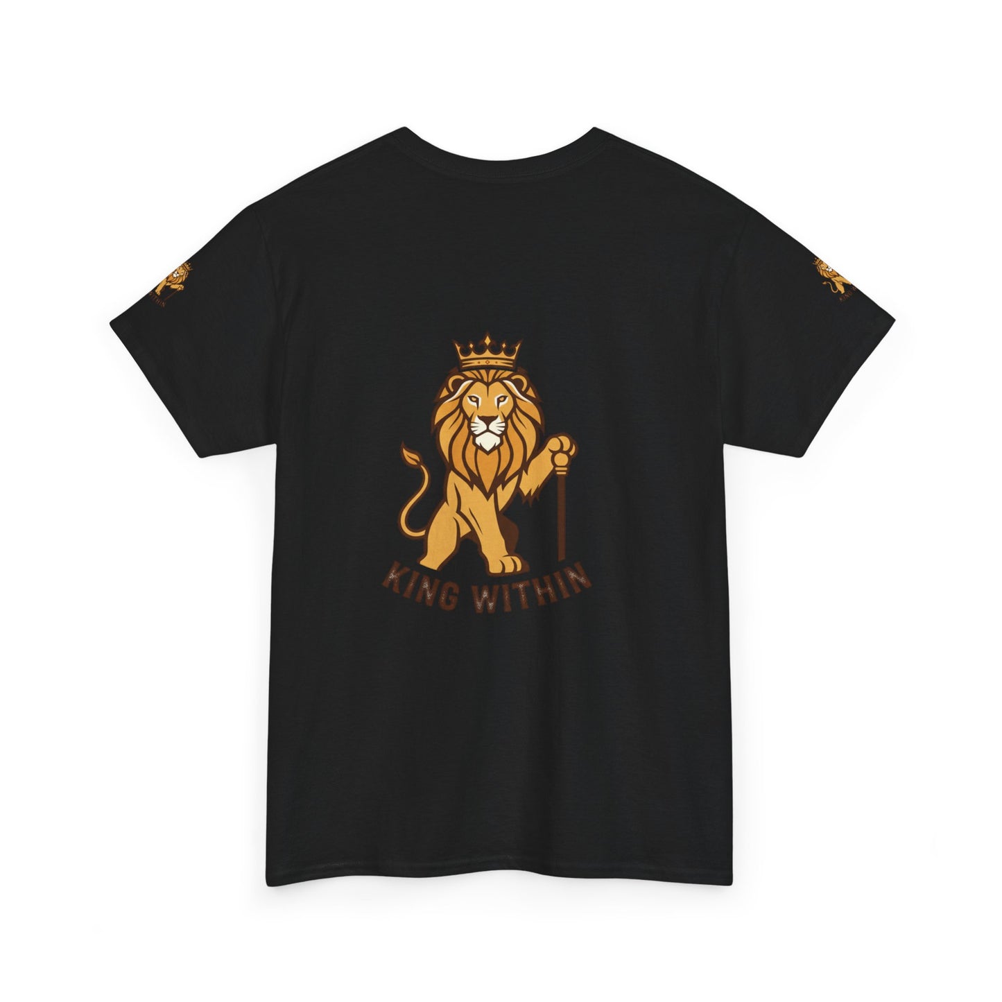 King Within Lion T-Shirt — Crowned Lion Graphic Tee