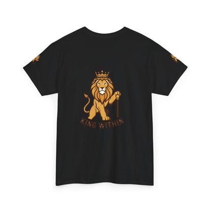 King Within Lion T-Shirt — Crowned Lion Graphic Tee