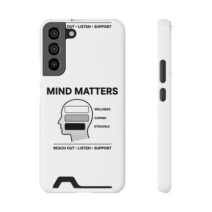 Mind Matters Phone Card Case — Mental Health Awareness Card Holder Case