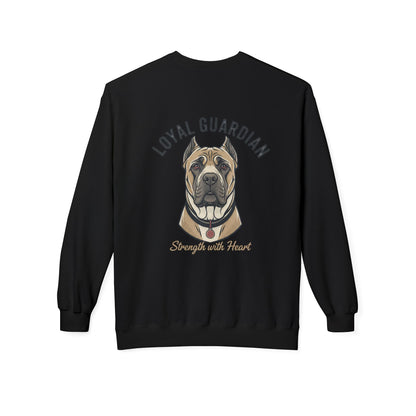 Loyal Guardian Sweatshirt — "Strength with Heart" Dog Crewneck