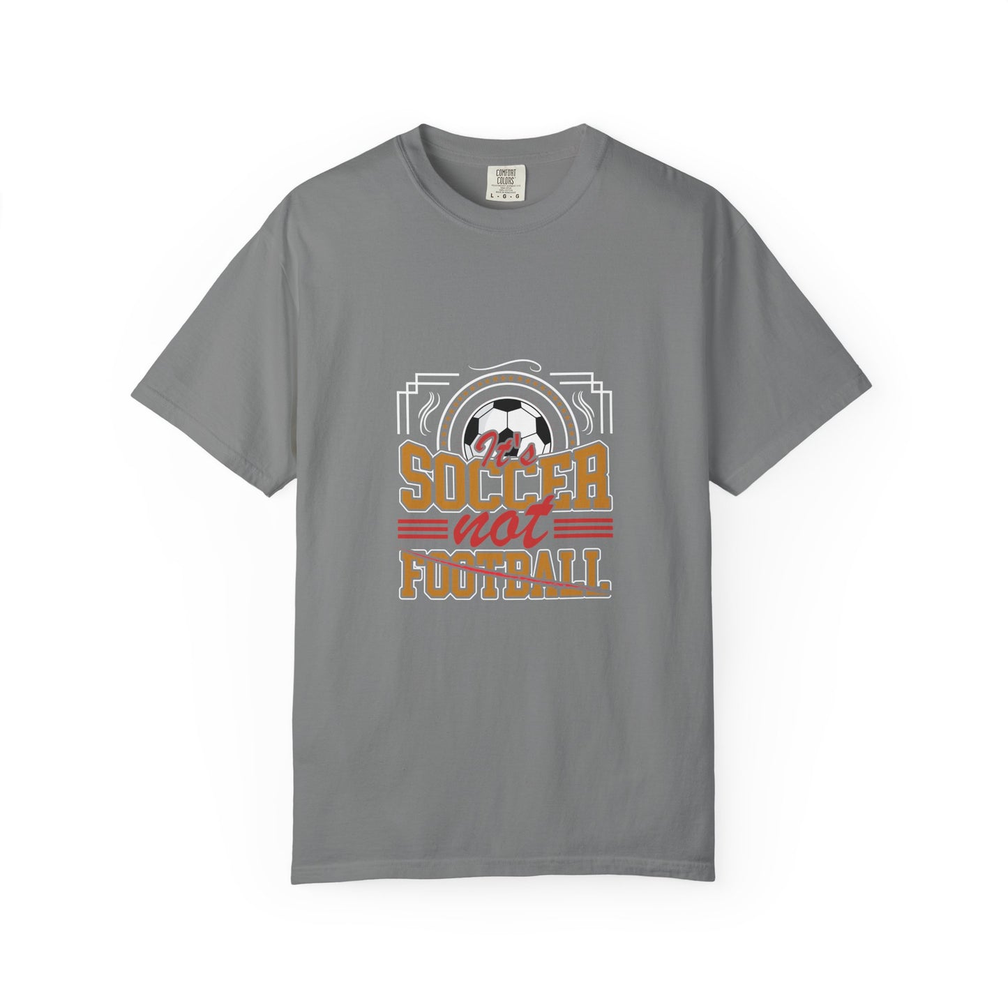 Soccer Not Football T-Shirt — Retro Soccer Graphic Tee - Merit Sell