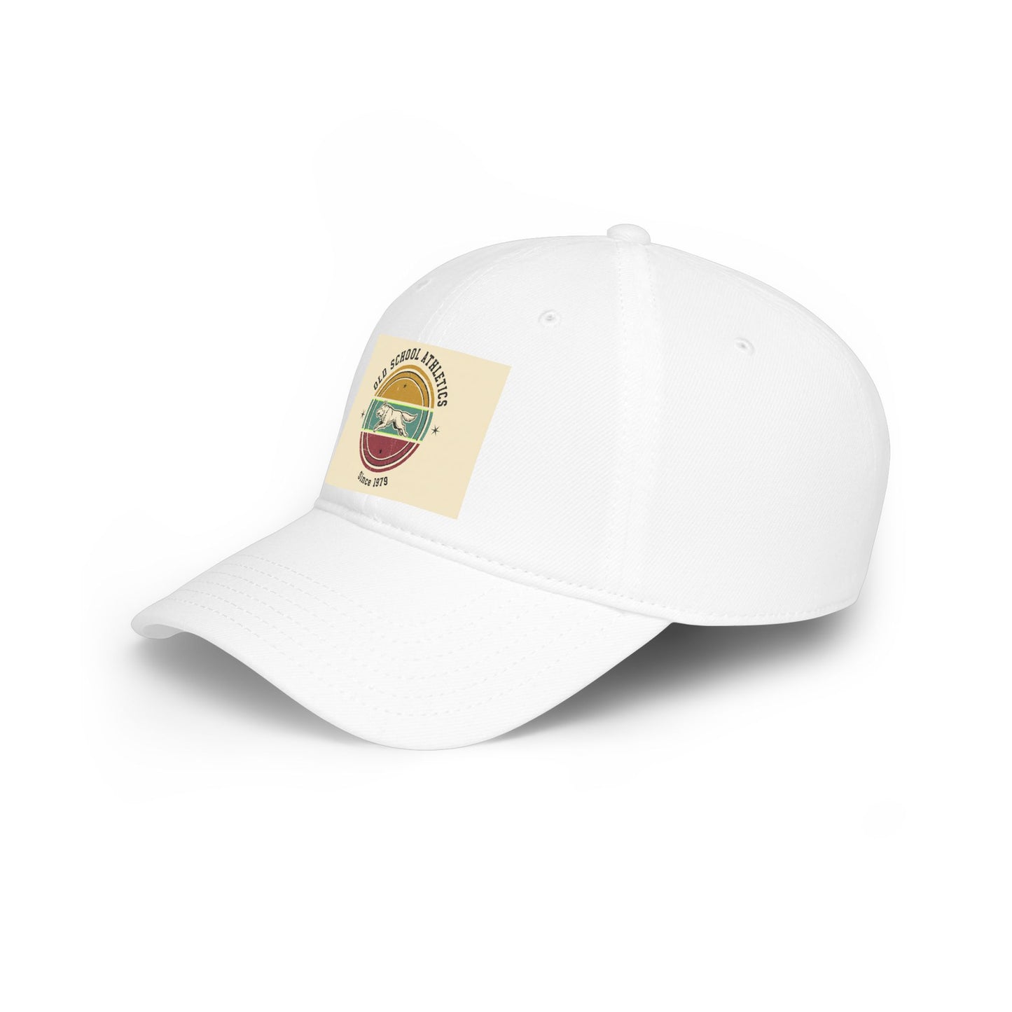 Vintage Surf Patch Baseball Cap – "Golden Coast" Old School Athletics