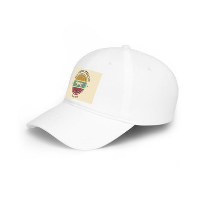 Vintage Surf Patch Baseball Cap – "Golden Coast" Old School Athletics