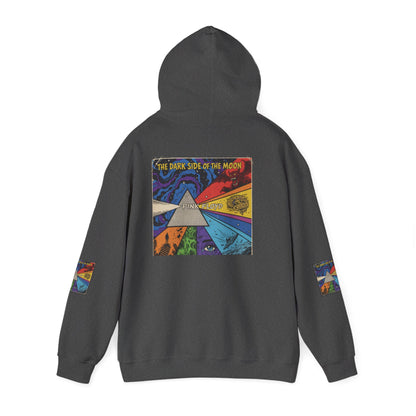 Psychedelic Prism Hoodie — Colorful Surreal Art Pullover