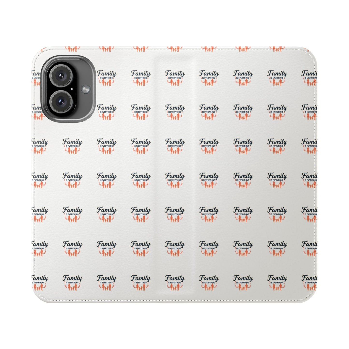 Family First Flip Phone Case — Wallet Flip Case with Card Slots