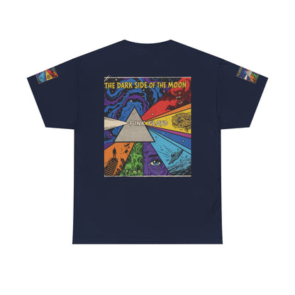 Retro Psychedelic 'The Dark Side of the Moon' Tee