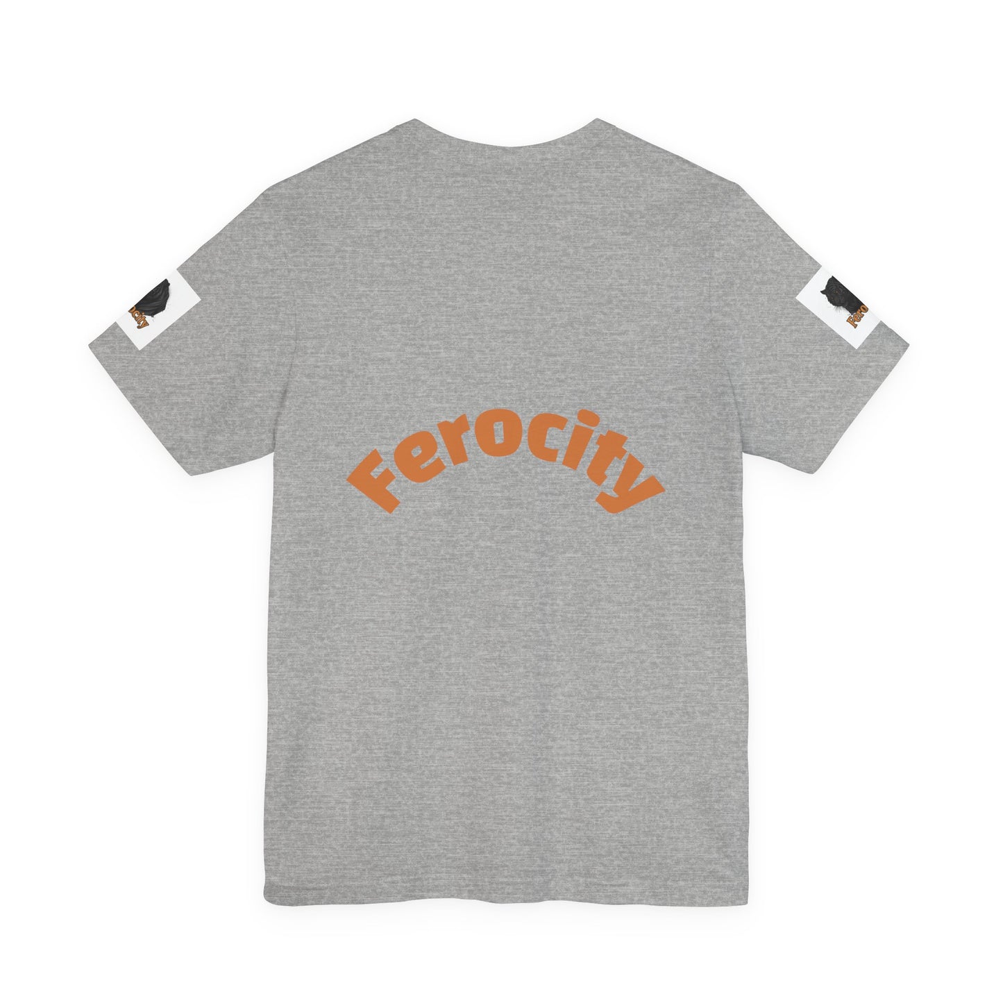 Ferocity Black Panther T‑Shirt – Graphic Tiger Head Tee