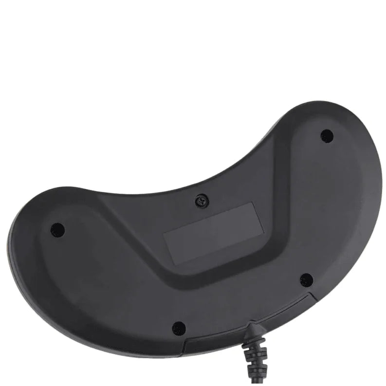 2X 6-Button Game Pad Controller for Sega Genesis Black Old School Classic New Joysticks & Controllers - Merit Sell