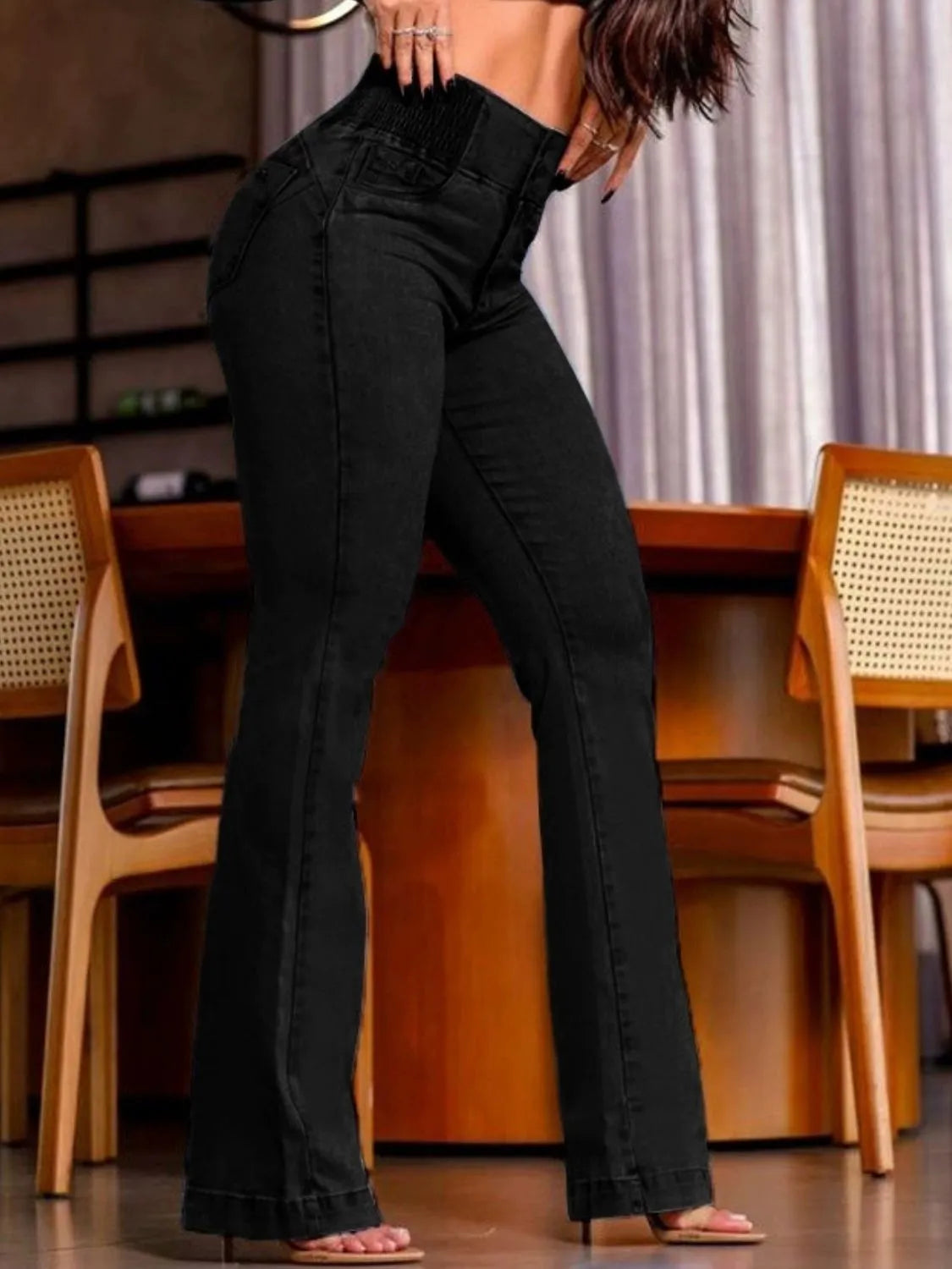 High Rise Bootcut Jeans - Merit Sell