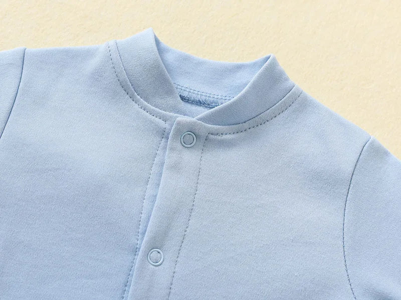 3 Pcs 100% Cotton Newborn Baby Rompers Buy More to Discount Boy Sleepsuits Girl Footies One-pieces Jumpsuits Grow Jumper Growing - Merit Sell