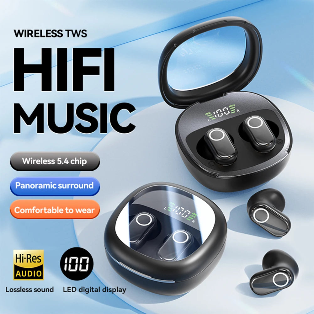 3-in-1 AI Translator Earbuds 144 Languages Noise Cancelling Bluetooth 5.3 Headset Two-Way Voice Real Time Translation Earphones - Merit Sell
