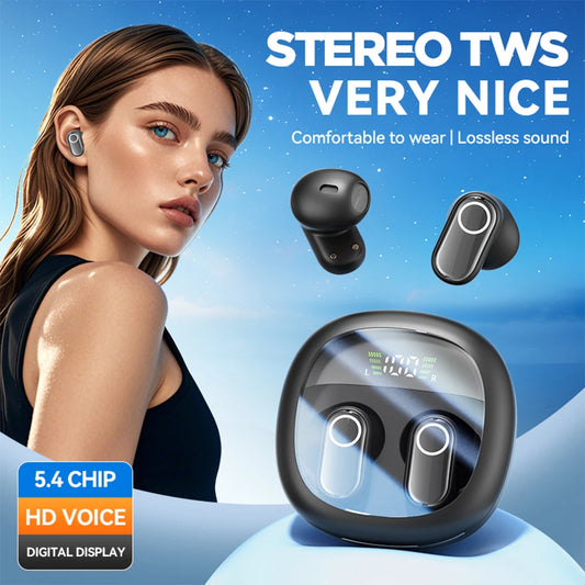 3-in-1 AI Translator Earbuds 144 Languages Noise Cancelling Bluetooth 5.3 Headset Two-Way Voice Real Time Translation Earphones - Merit Sell