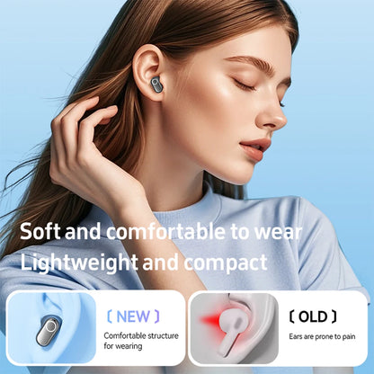3-in-1 AI Translator Earbuds 144 Languages Noise Cancelling Bluetooth 5.3 Headset Two-Way Voice Real Time Translation Earphones - Merit Sell