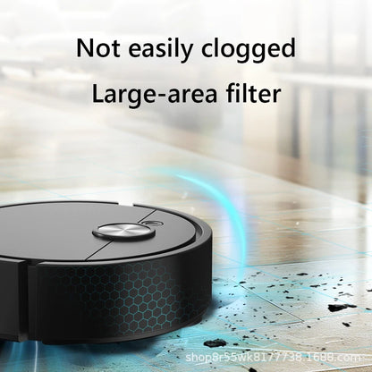 3 in 1 Vacuum Mop Robot Rechargeable Sweeping Machine Strong Suction Compact Cleaning Machine for Pet Hair Stubborn Dirt - Merit Sell