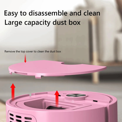 3 in 1 Vacuum Mop Robot Rechargeable Sweeping Machine Strong Suction Compact Cleaning Machine for Pet Hair Stubborn Dirt - Merit Sell
