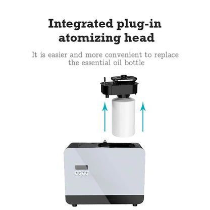 30000 Feet Namste Aroma Diffuser Perfume Home Fragrance 800ML Capacity Essential Oil Air Purifier Metal Body 14W Power HVAC - Merit Sell