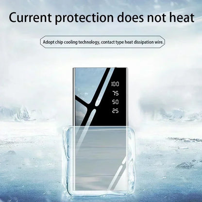 30000mAh LED Digital Display Portable Charger External Battery Suitable for iPhone and Android USB Power Bank Mini Powerbank - Merit Sell