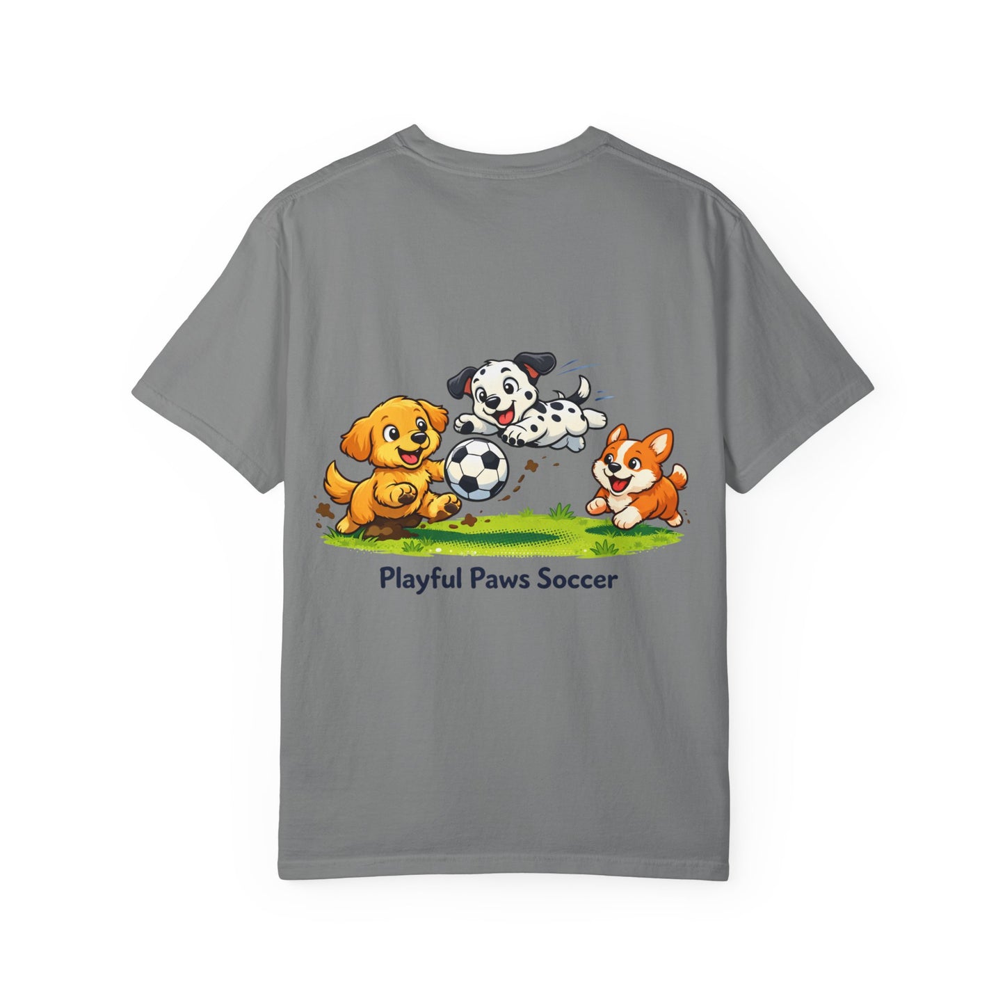 T-Shirt — Playful Paws Soccer Kids Tee