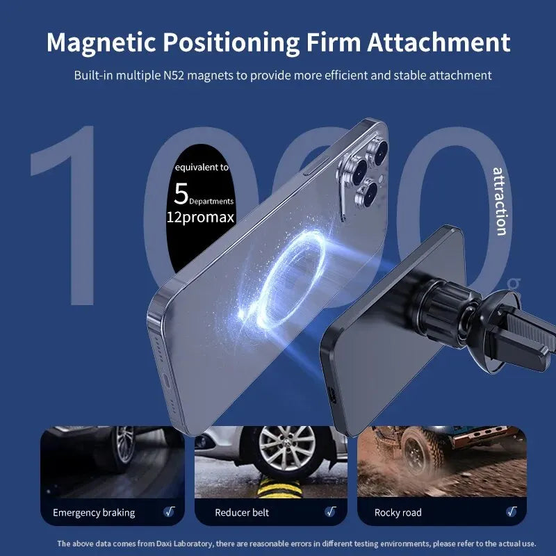 30W Magnetic Car Wireless Charger For iPhone 15 14 13 12 Pro Max Mini Macsafe Car Phone Holder Stand Mount Fast Charging Station - Merit Sell