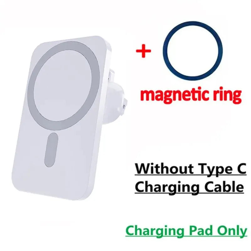 30W Magnetic Car Wireless Charger For iPhone 15 14 13 12 Pro Max Mini Macsafe Car Phone Holder Stand Mount Fast Charging Station - Merit Sell