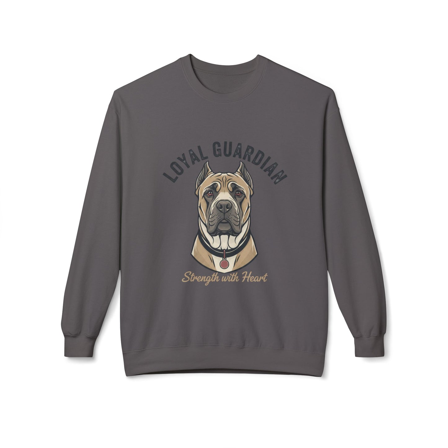 Loyal Guardian Sweatshirt — "Strength with Heart" Dog Crewneck