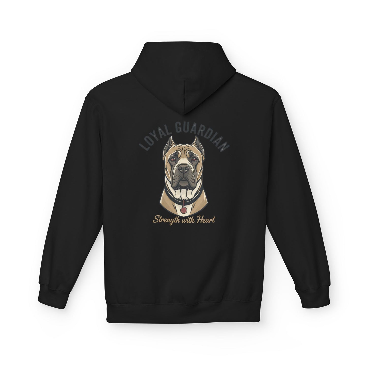 Loyal Guardian Dog Hoodie — "Strength with Heart" Pet Lover Sweatshirt