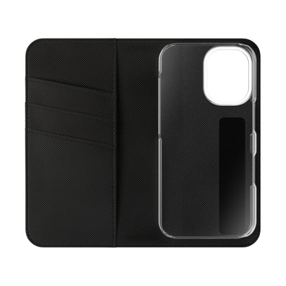 Flip Case - "Be The Change" Repeating Logo Wallet Phone Case