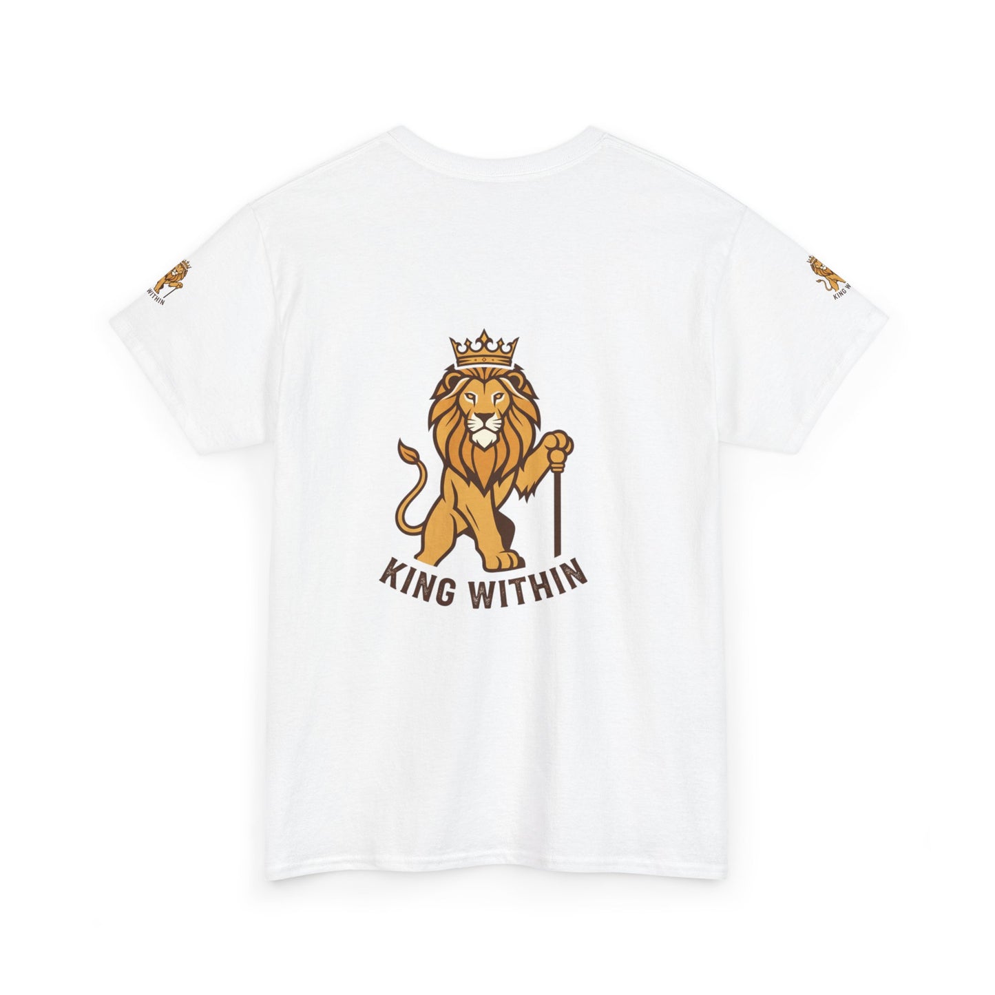King Within Lion T-Shirt — Crowned Lion Graphic Tee