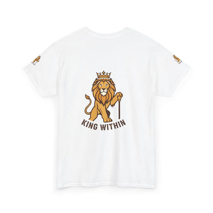 King Within Lion T-Shirt — Crowned Lion Graphic Tee