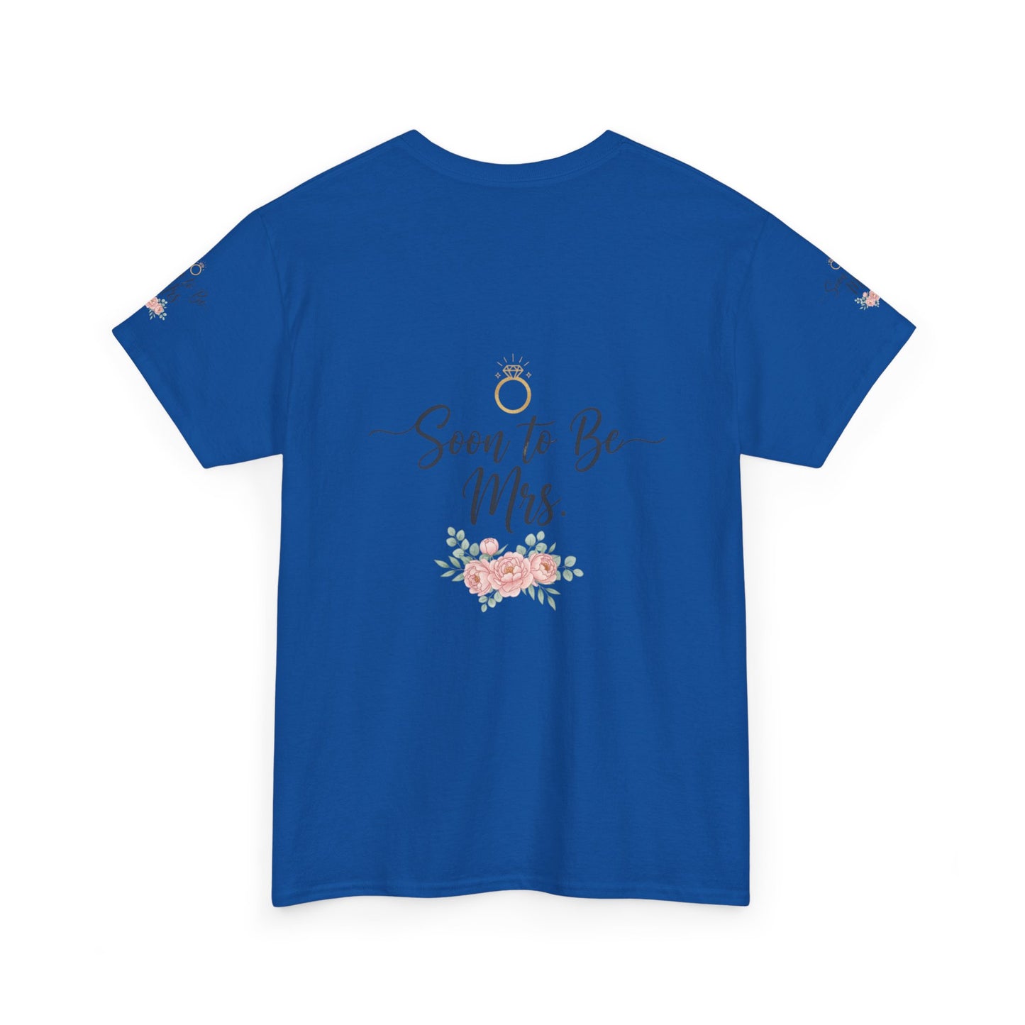 Soon to Be Mrs. Tee — Bridal Engagement Shirt with Floral Ring Design