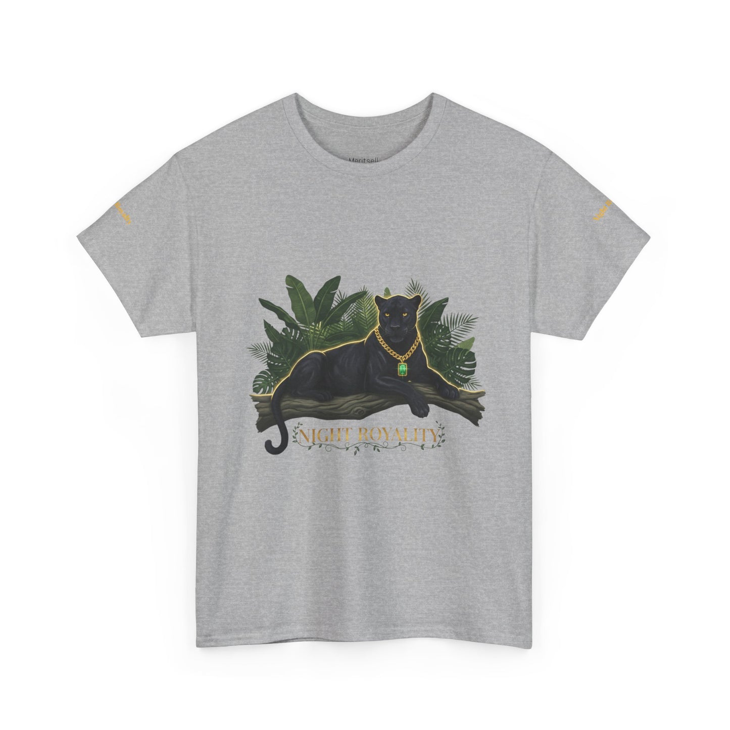 Black Panther 'Night Royalty' Tee — Regal Cat Graphic T-Shirt