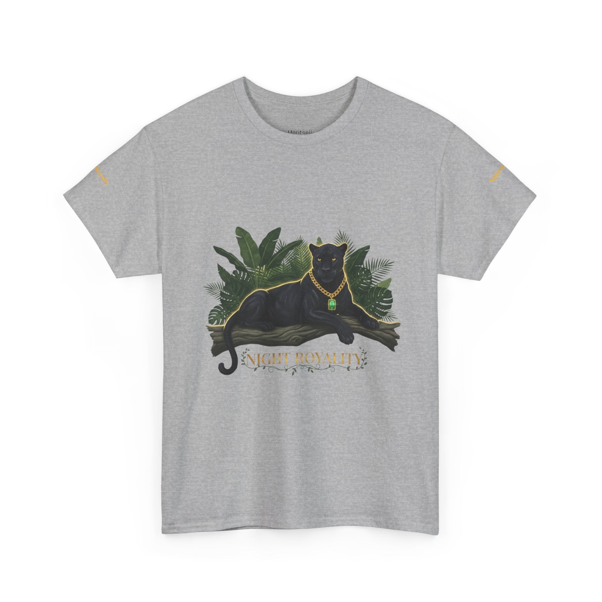 Black Panther 'Night Royalty' Tee — Regal Cat Graphic T-Shirt