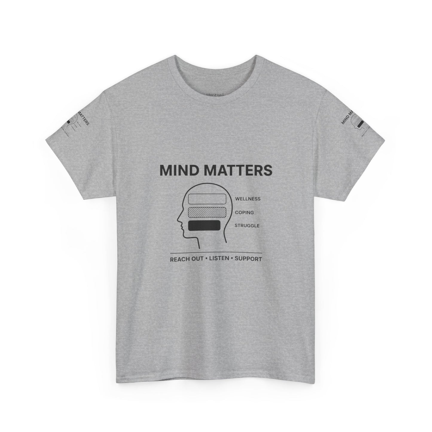 Mind Matters Tee — Mental Health Awareness Graphic T-Shirt