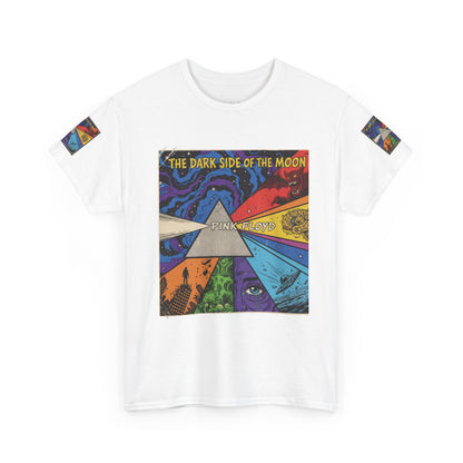 Retro Psychedelic 'The Dark Side of the Moon' Tee
