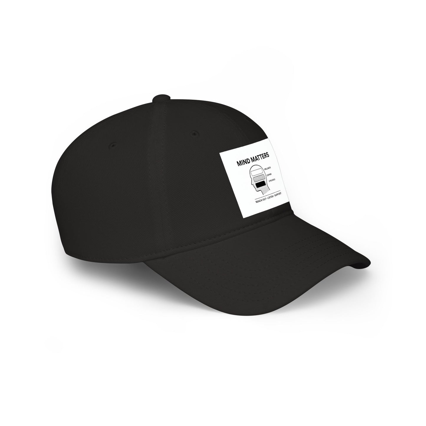 Mind Matters Low-Profile Baseball Cap — Mental Health Awareness Dad Hat