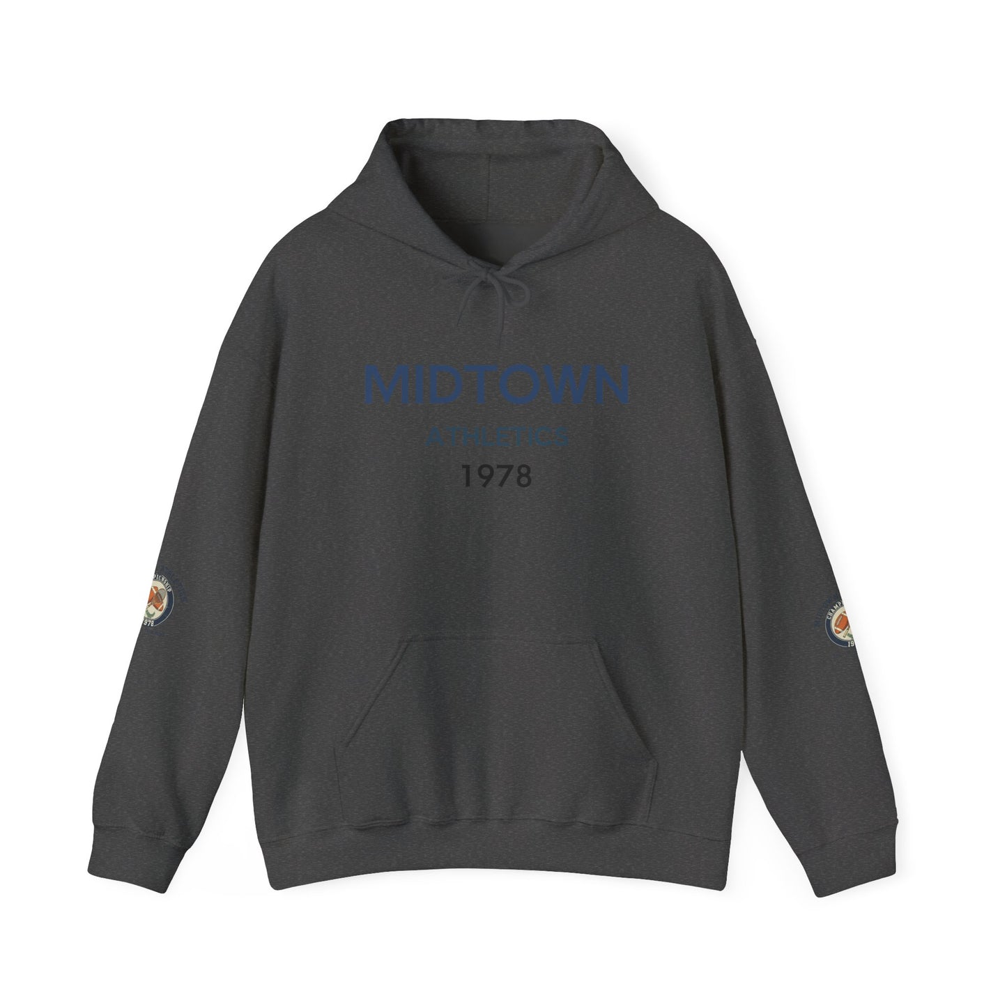 Athletic Hoodie — Midtown Athletics '78 Vintage Running Club Sweatshirt