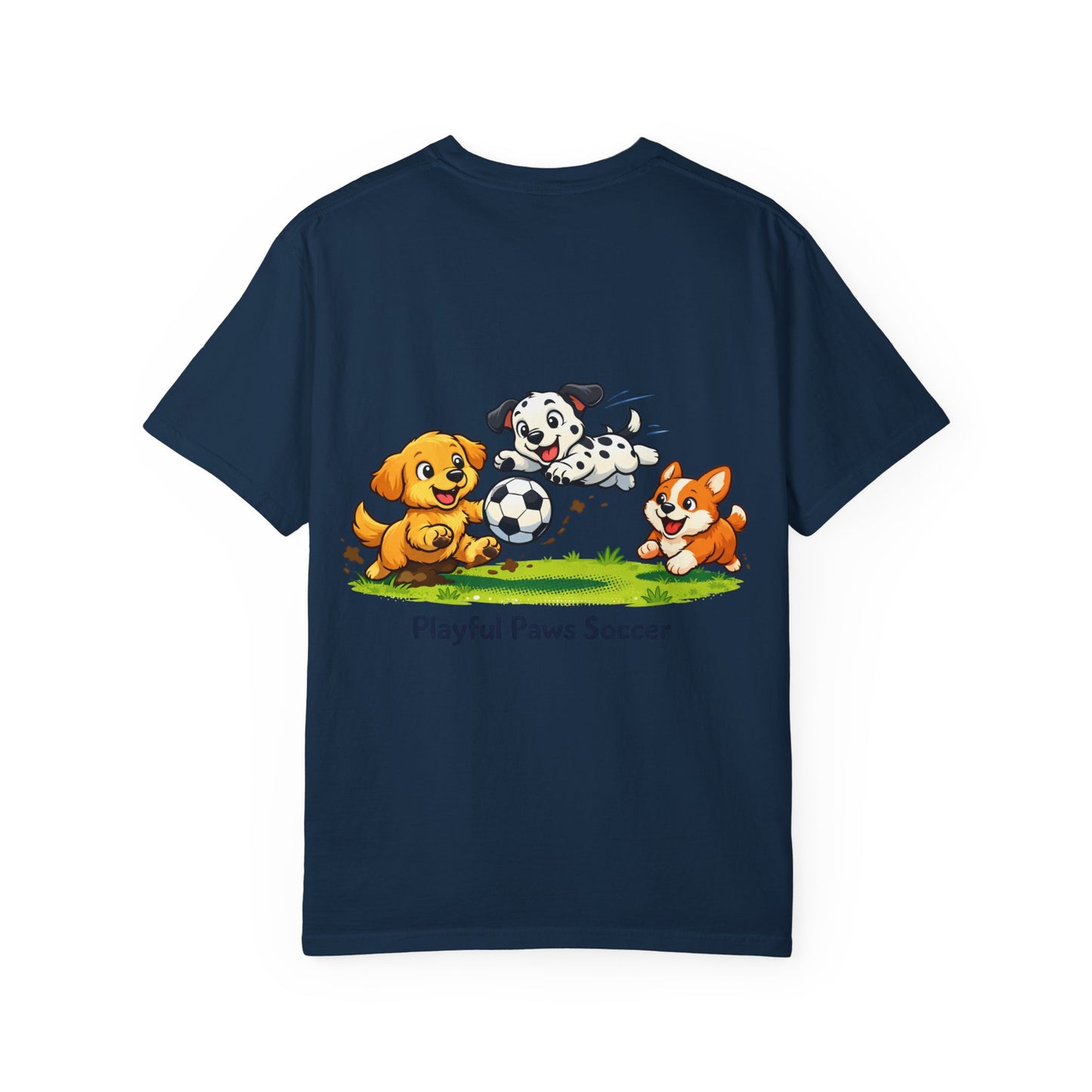 T-Shirt — Playful Paws Soccer Kids Tee