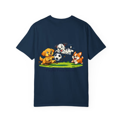 T-Shirt — Playful Paws Soccer Kids Tee