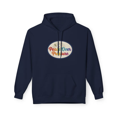 Peace Over Pressure Hoodie — Retro Dove Graphic Comfort Pullover